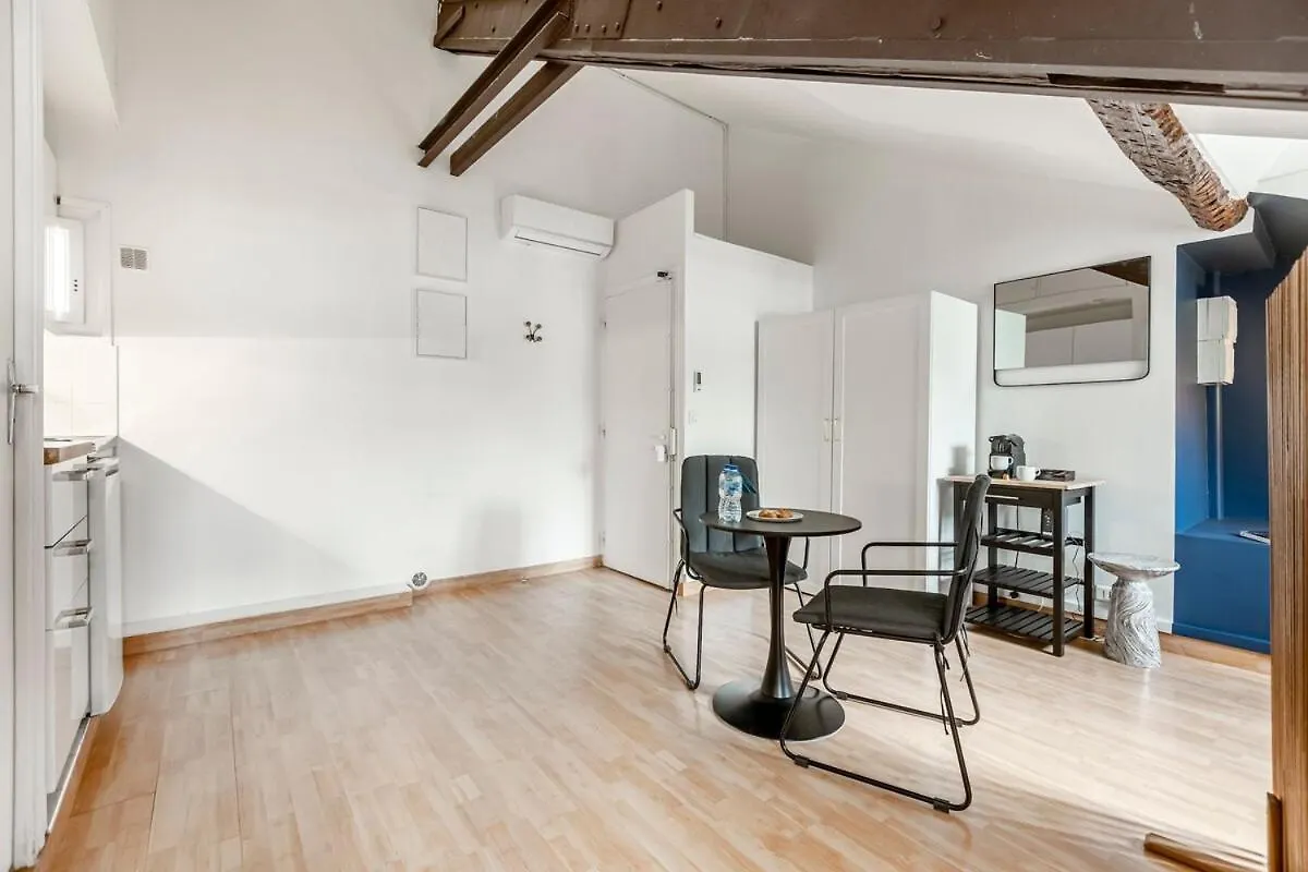 61#Opera#Studio#Louvre#Ac Paris Apartment