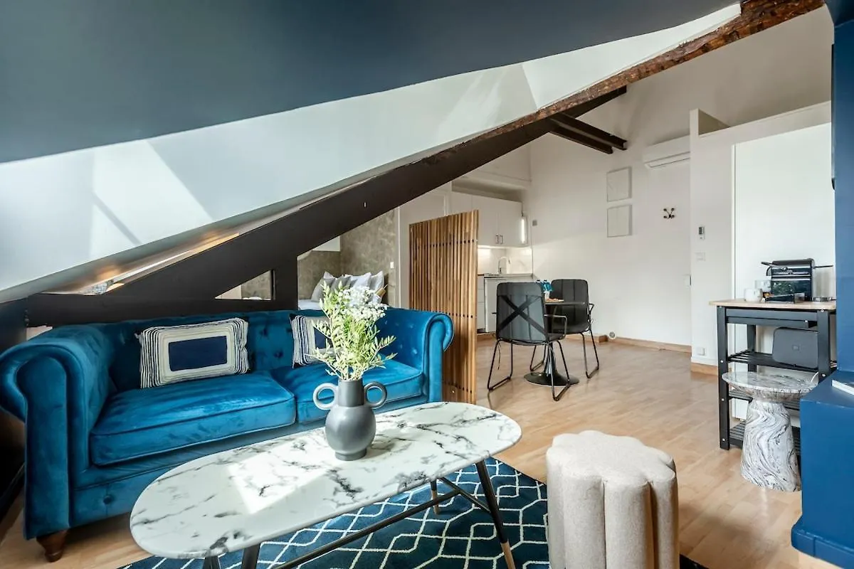 61#Opera#Studio#Louvre#Ac Paris Apartment